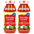 Light and Lean Dorothy Lynch Salad Dressing | Pack of 2 | 16 oz | Gluten Free