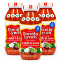 Light and Lean Dorothy Lynch Salad Dressing | Pack of 3 | 16 oz | Gluten Free