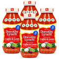 Light and Lean Dorothy Lynch Salad Dressing | Pack of 4 | 16 oz | Gluten Free