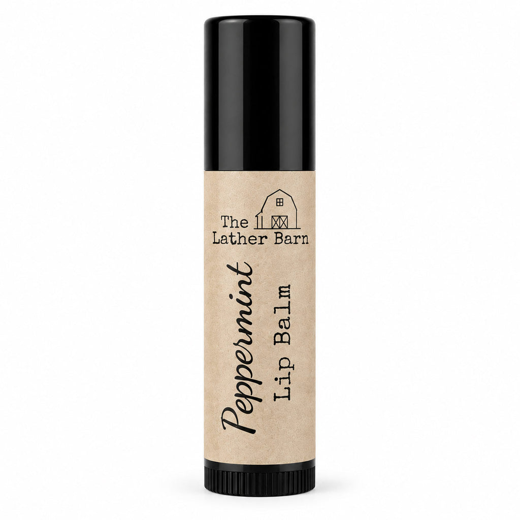 Natural Lip Balm | Peppermint | The Lather Barn