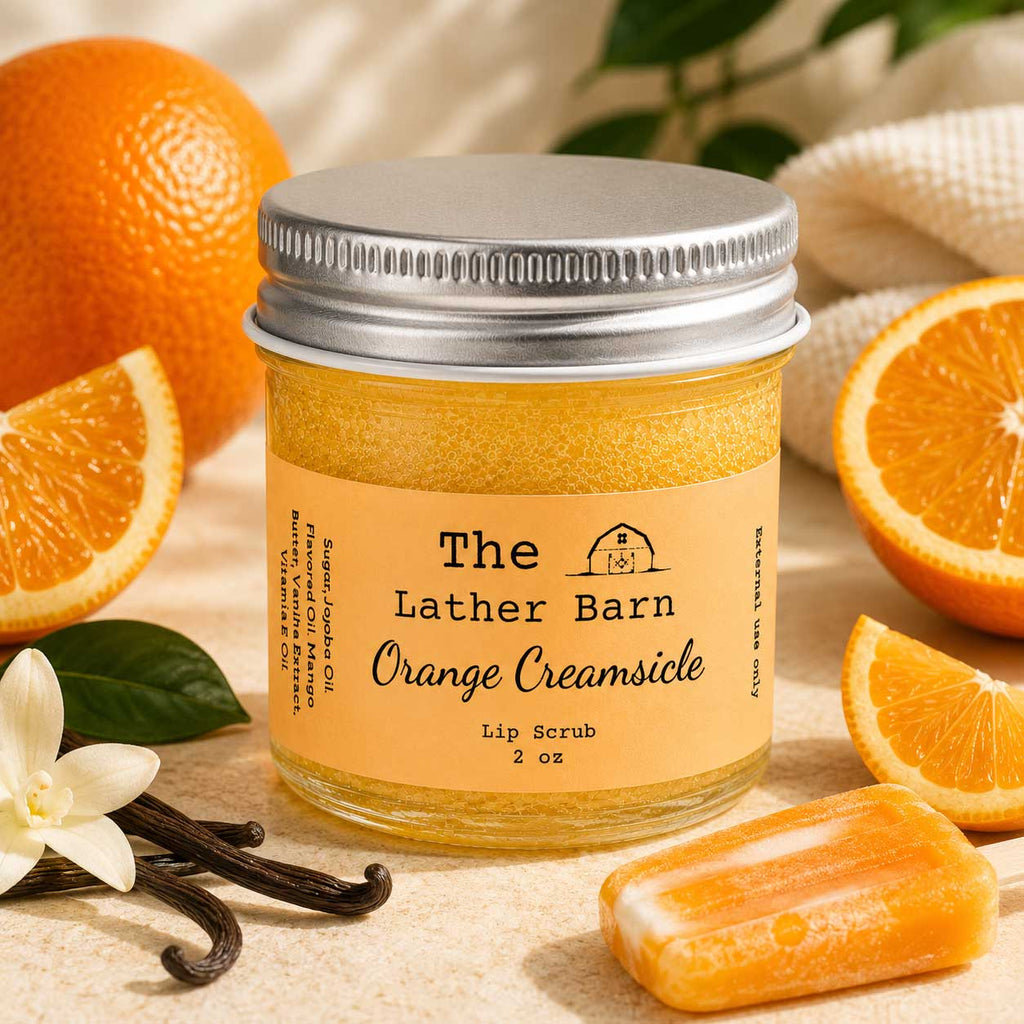 Lip Sugar Scrub | Orange Creamsicle | The Lather Barn