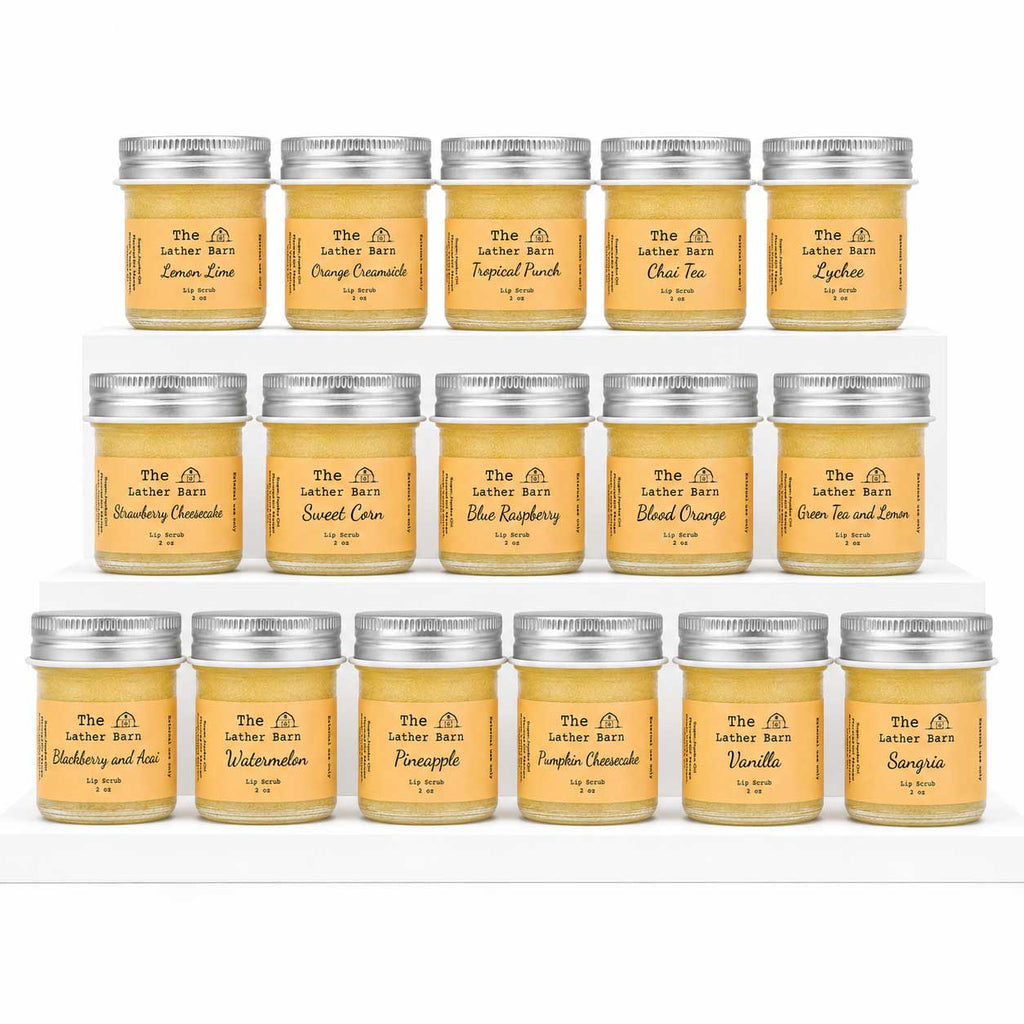 Lip Sugar Scrub | Strawberry | The Lather Barn