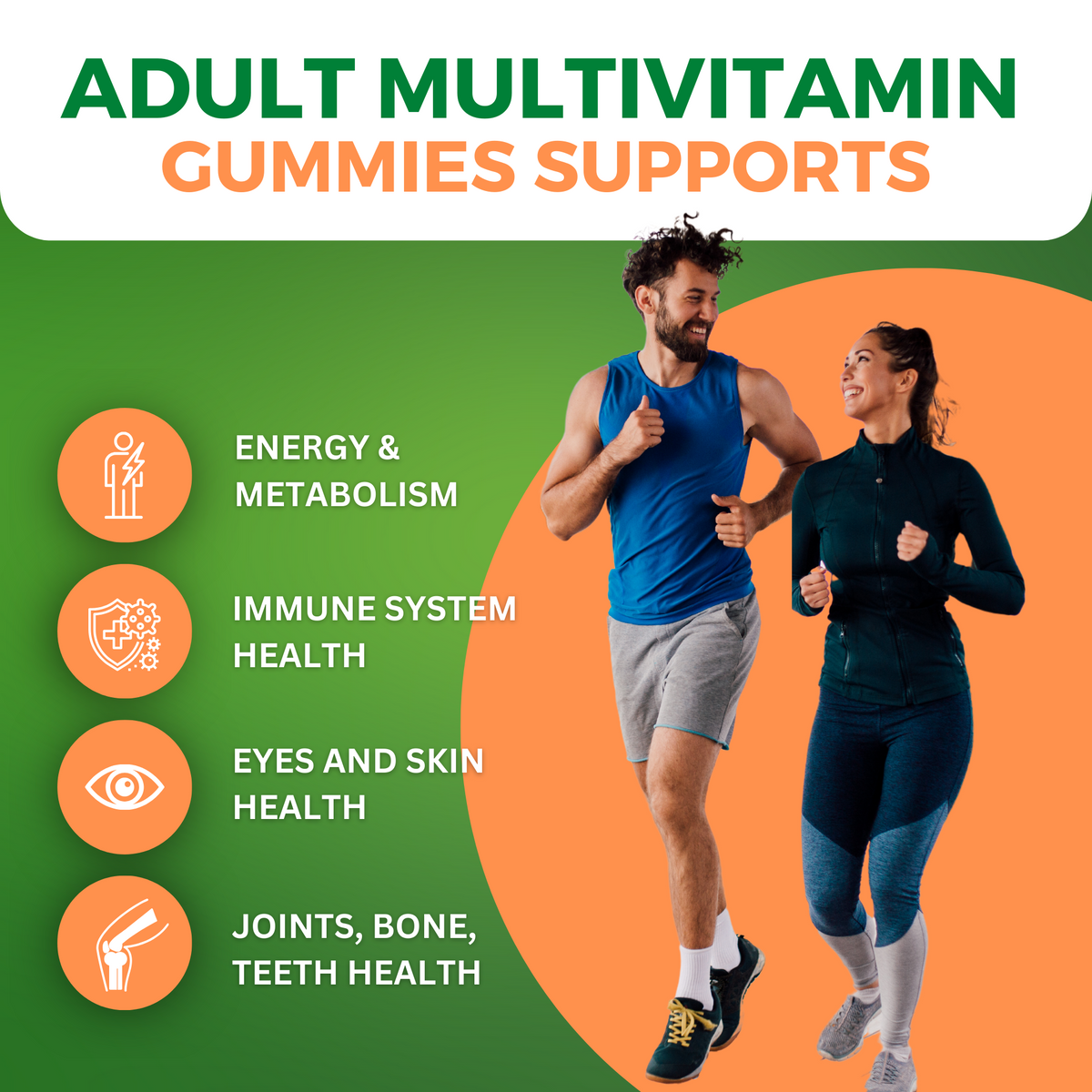 Halal Adult Multivitamin Gummies (3Pack)