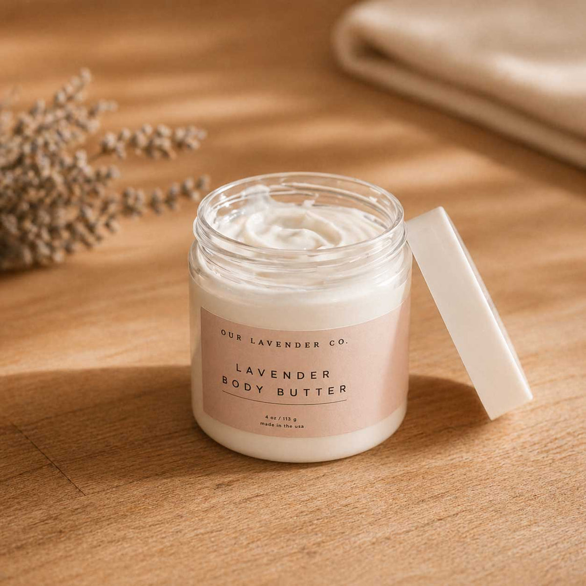 Lavender Body Butter | Multiple Sizes | Our Lavender Co