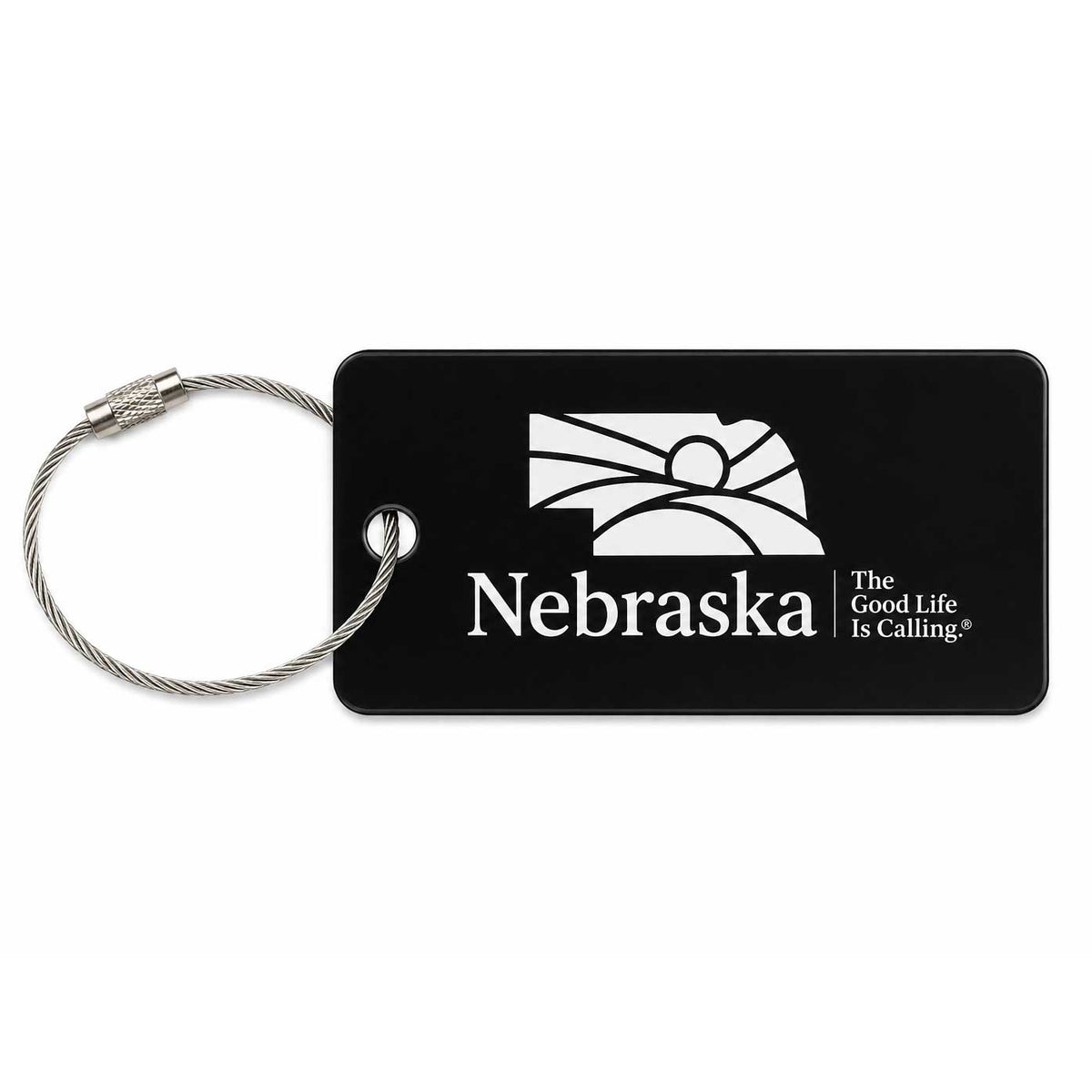 Black Luggage ID Tags | Nebraska Department of Economic Development