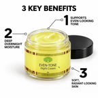 Lulu's Holistics Even-Tone Overnight Moisture Face Cream (2oz)