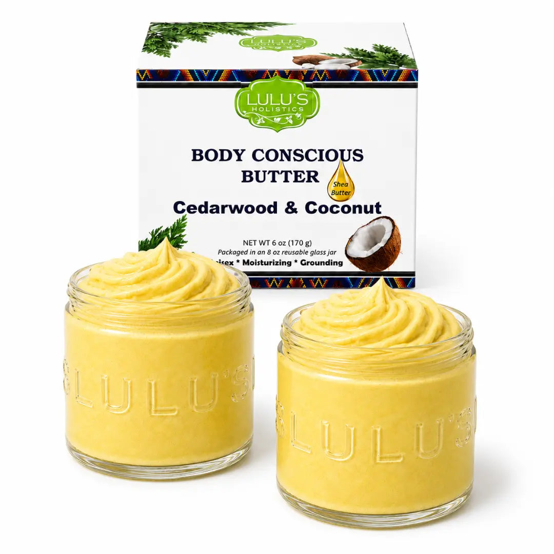 Lulu's Holistics 100% Raw African Unrefined Yellow Shea Butter – Pure, Natural Moisture