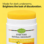 Lulu's Holistics Aluminum-Free Deodorant Duo – Lemon Turmeric + Tea Tree Lavender (2 x 2.65oz)