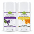 Lulu's Holistics Aluminum-Free Deodorant Duo – Lemon Turmeric + Tea Tree Lavender (2 x 2.65oz)