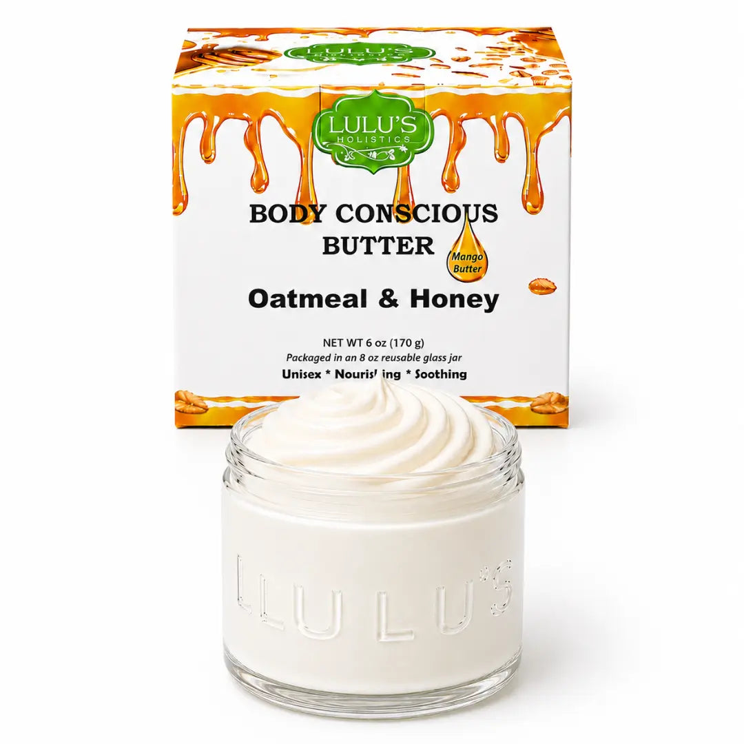 Lulu's Holistics Coconut Whipped Body Butter – Ultimate Hydration for Dry Skin