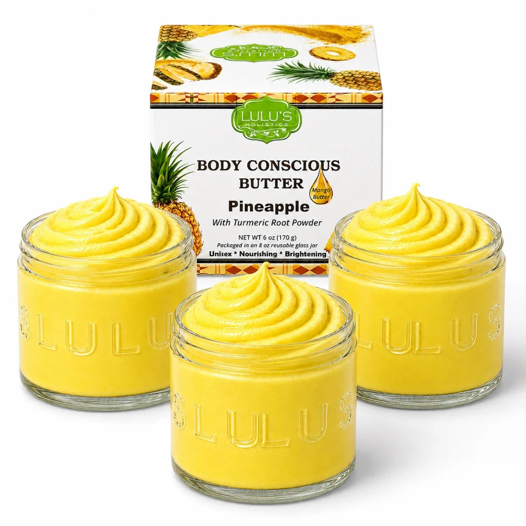 Lulu's Holistics Refined Unscented Whipped Body Butter – Gentle, Everyday Hydration
