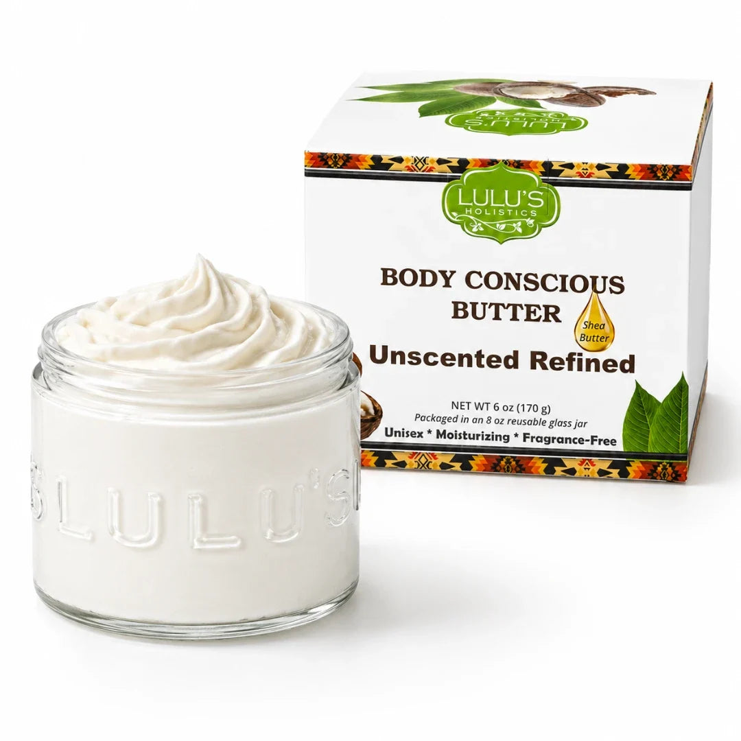 Lulu's Holistics Strawberry & Dragon Fruit Whipped Mango Body Butter – Gentle Exfoliation & Deep Moisture