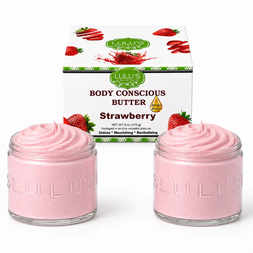 Lulu's Holistics Refined Unscented Whipped Body Butter – Gentle, Everyday Hydration