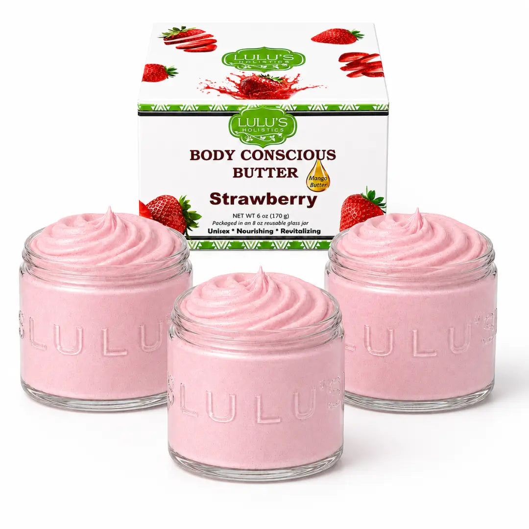 Lulu's Holistics Refined Unscented Whipped Body Butter – Gentle, Everyday Hydration