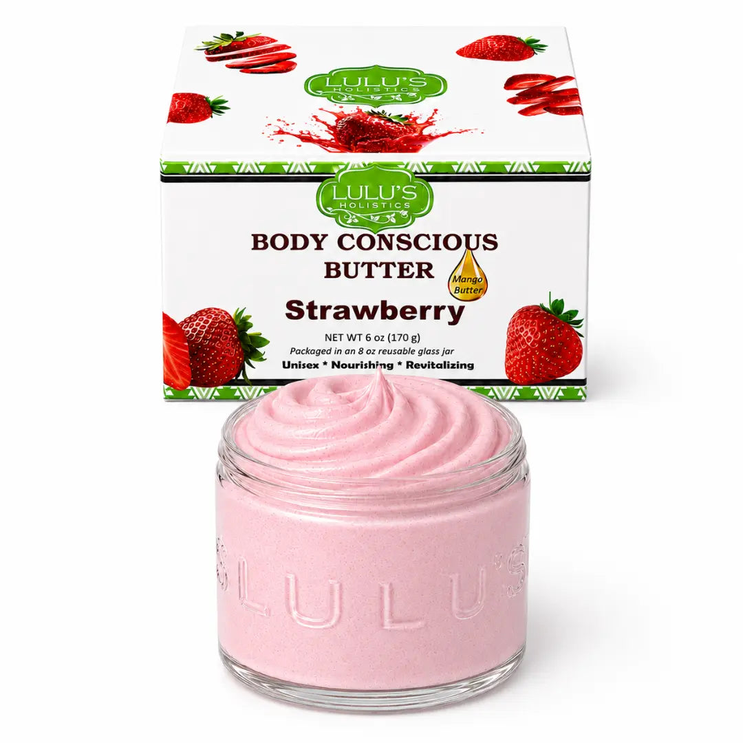 Lulu's Holistics Secrets Whipped Shea Body Butter for Men – Limited Edition, Bold & Sophisticated Scent