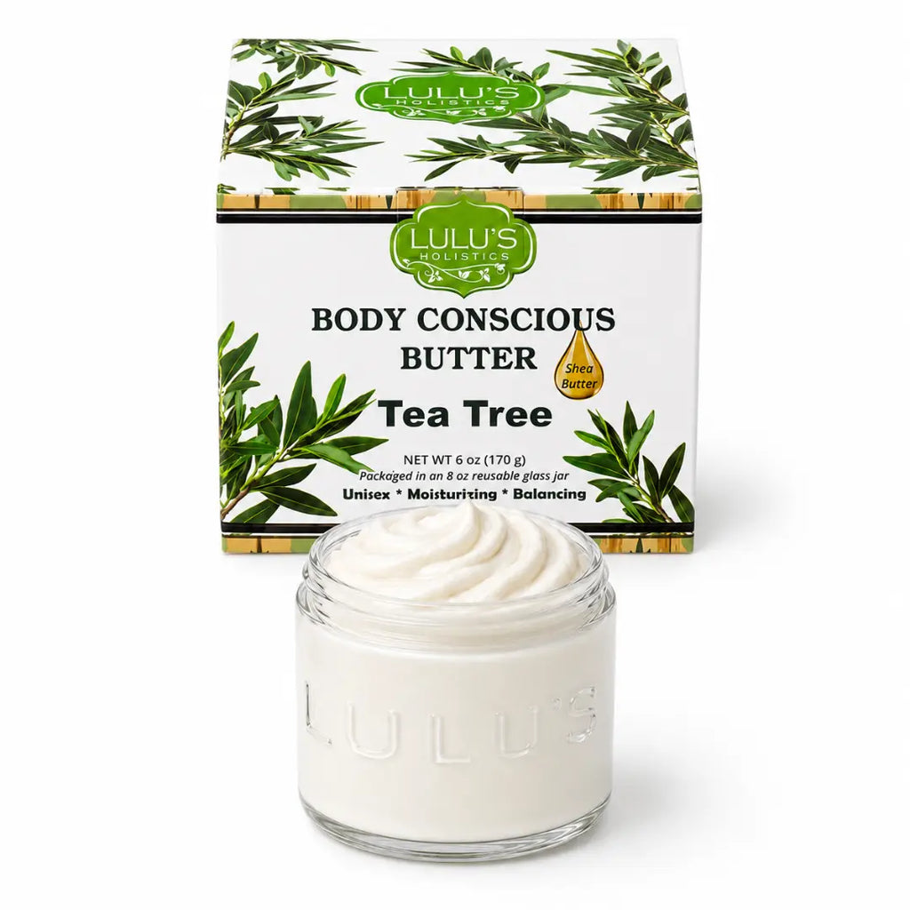 Lulu's Holistics Tea Tree Whipped Body Butter – Clarifying Moisture & Soft Skin