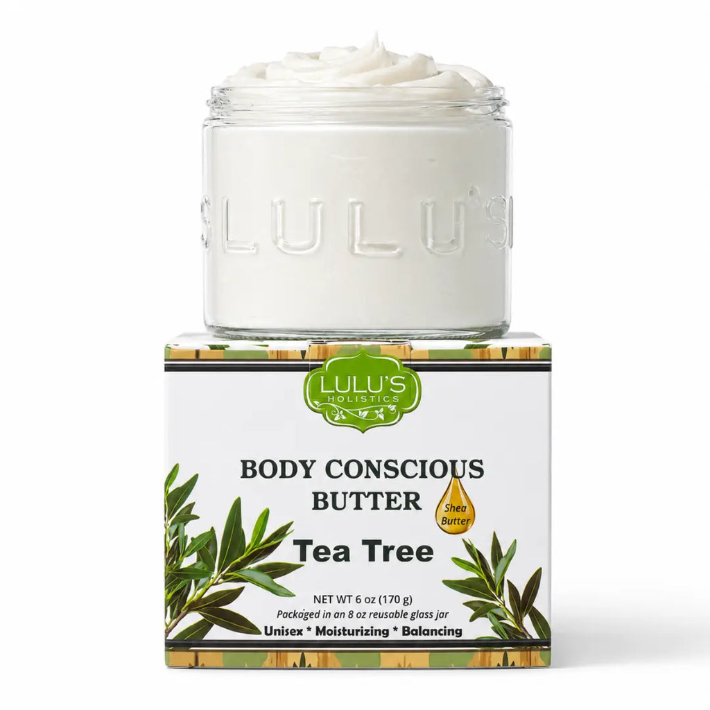Lulu's Holistics Tea Tree Whipped Body Butter – Clarifying Moisture & Soft Skin