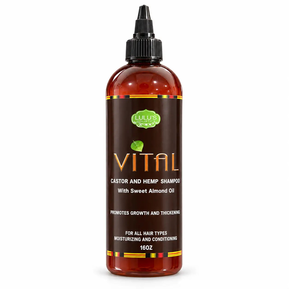 Lulu's Holistics Vital Castor & Hemp Strengthening Shampoo (16oz)