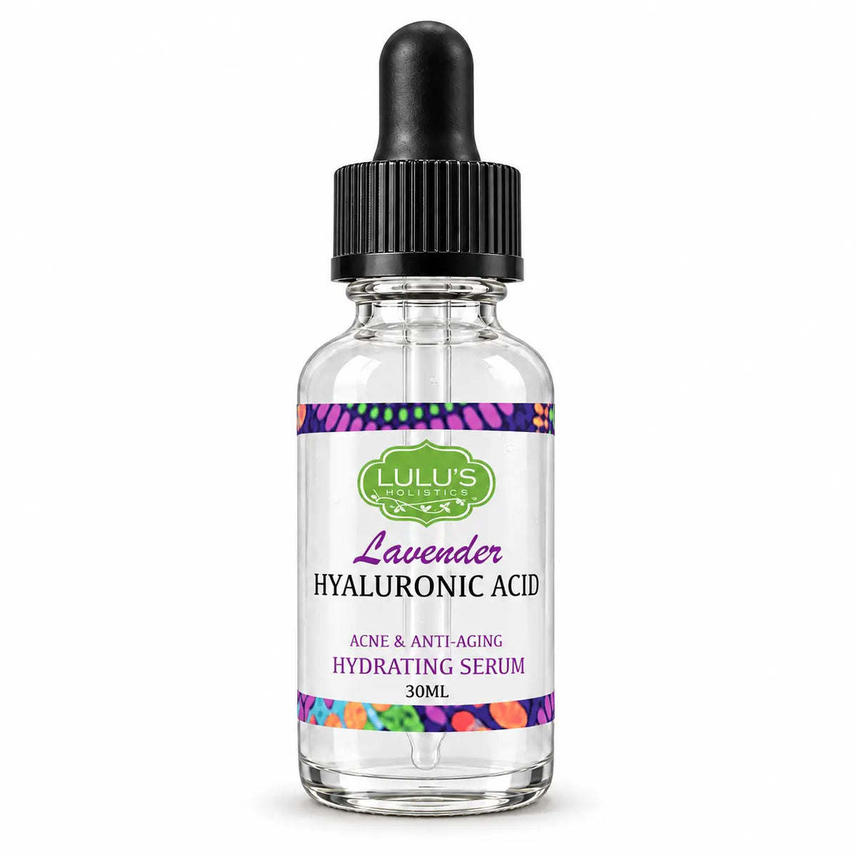 Lulu's Holistics Charcoal Hyaluronic Acid Detox & Purify Hydrating Serum (30ml)