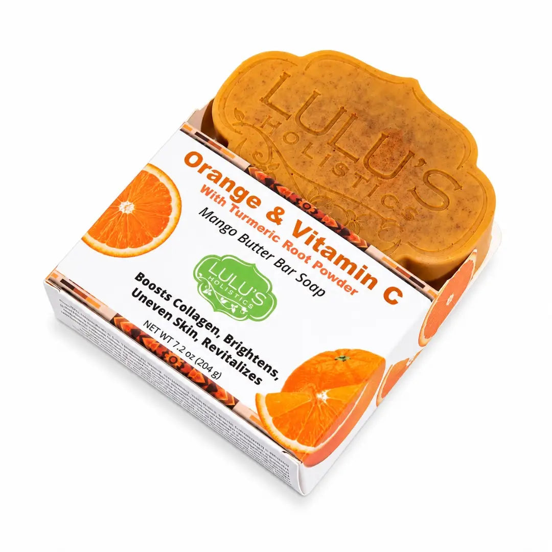 Lulu's Holistics Guava Passionfruit Turmeric Kojic Shea Butter Bar Soap – Target Uneven Tone & Glow