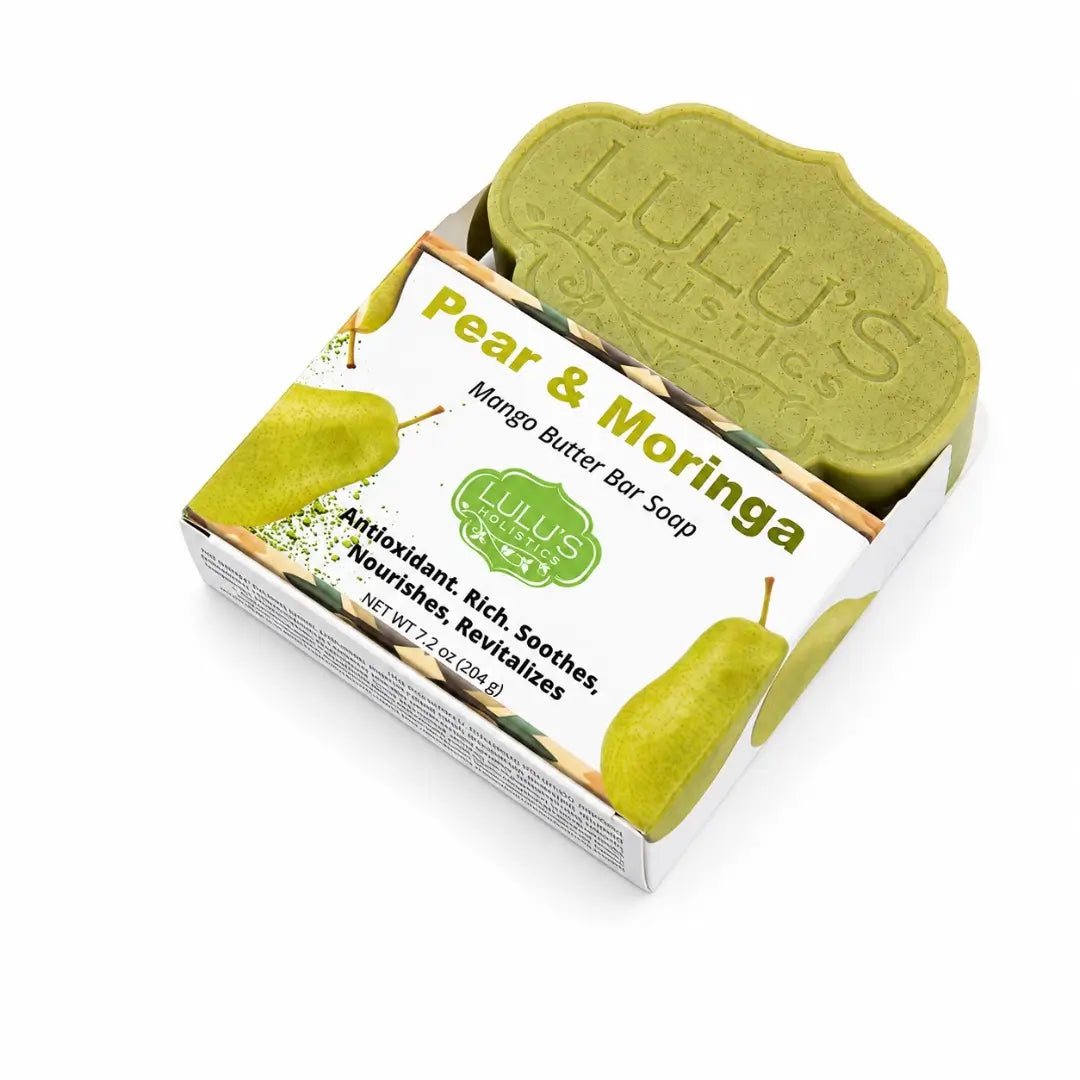 Lulu's Holistics Unscented Turmeric Shea Butter Bar Soap – Gentle Brightening Cleanse