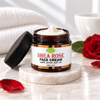 Lulu's Holistics Rose & Carrot Seed Face Cream – Nourishing Brightening Cream
