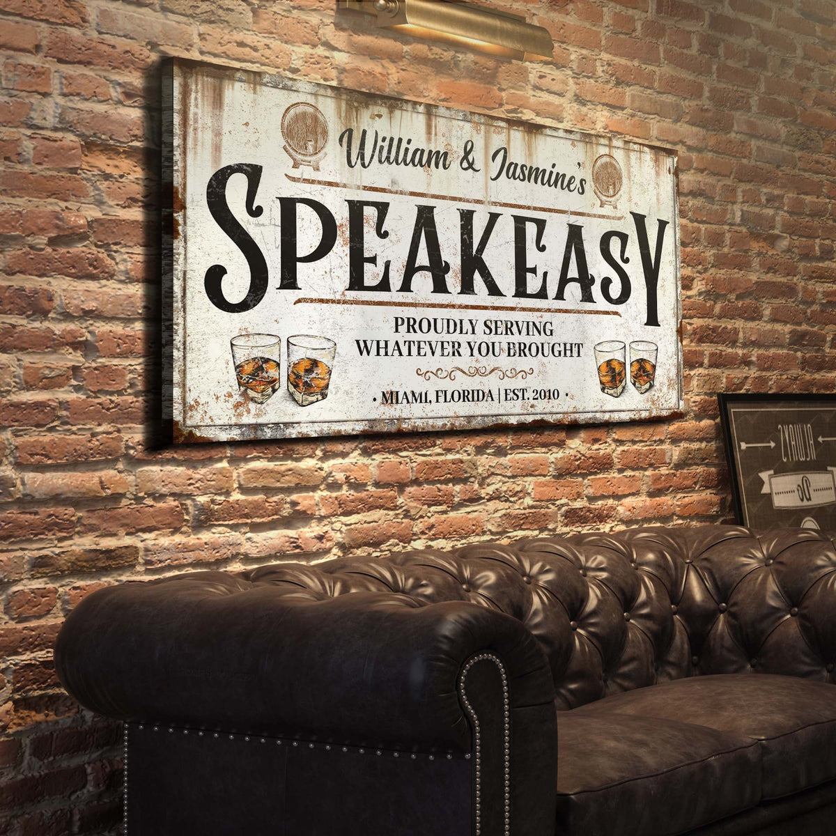 Speakeasy Sign V