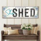 Personalized She Shed Sign XI