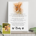 Pet Memorial Sign I'm Right Here In Your Heart