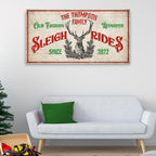 Christmas Reindeer Sign