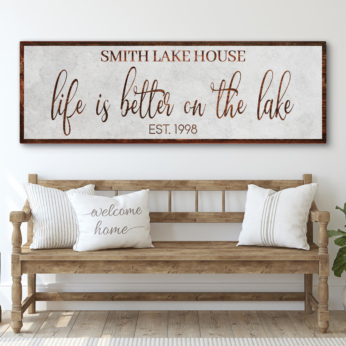 Life Is Better On The Lake Sign II