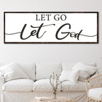 Let Go Let God Faith Sign III