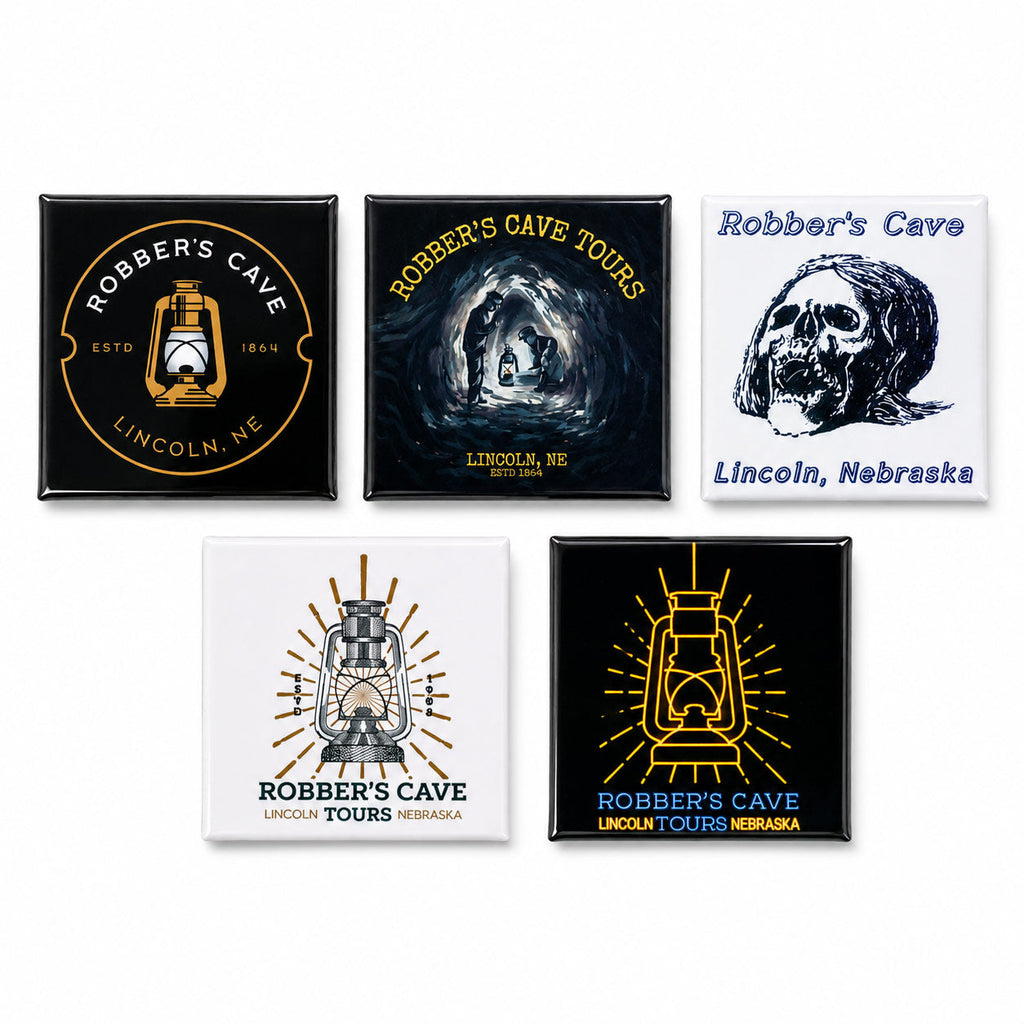 Robber's Cave Magnet | 2 x 2 | Multiple Designs | Robber's Cave
