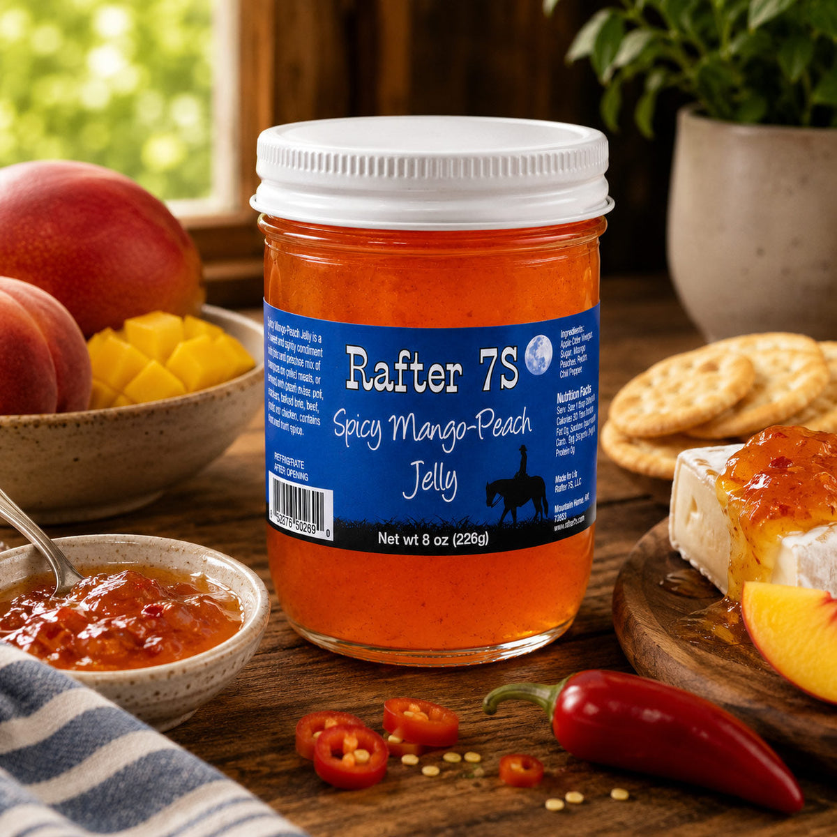 Spicy Fruit Jelly Bundle | 8 oz | Rafter 7S