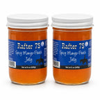Spicy Mango-Peach Jelly | Pack of 2 | 8 oz | Rafter 7S