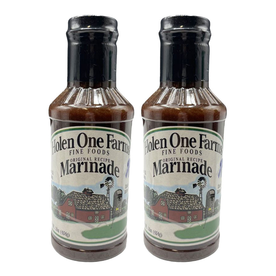 Barbecue Marinade | 16 oz | Pack of 2 | Holen One Farms