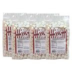 White Marshmallow Popcorn | Pack of 6 | 8 oz | HR Poppin' Snacks