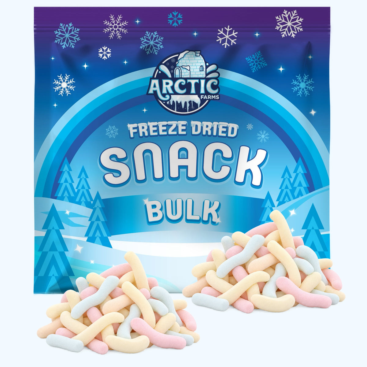 Freeze Dried Marshmallow Spaghetti
