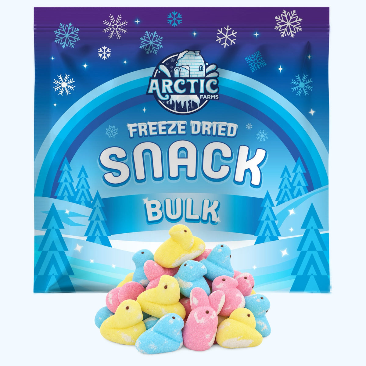 Freeze Dried Marshmallow Chicks