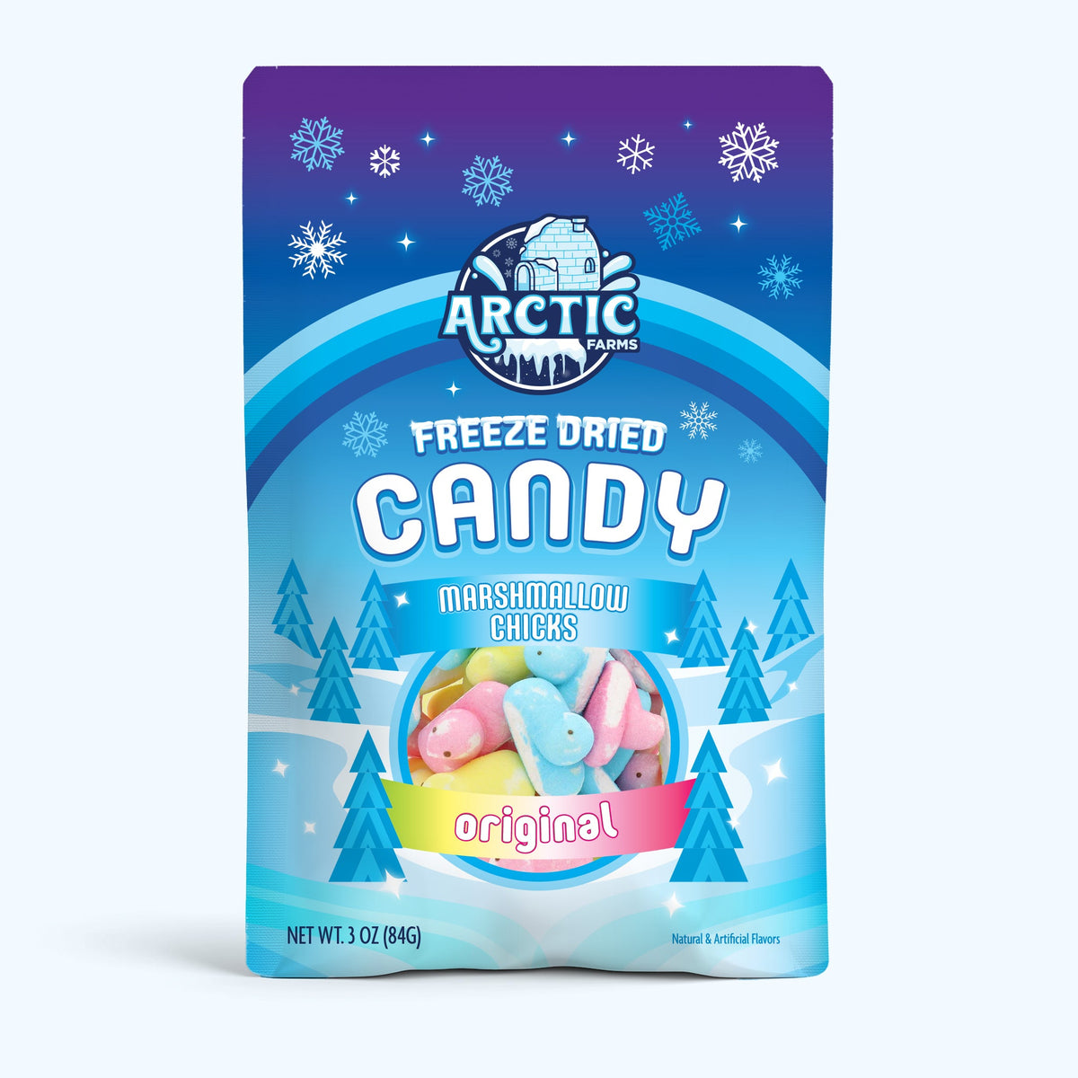 Freeze Dried Marshmallow Chicks