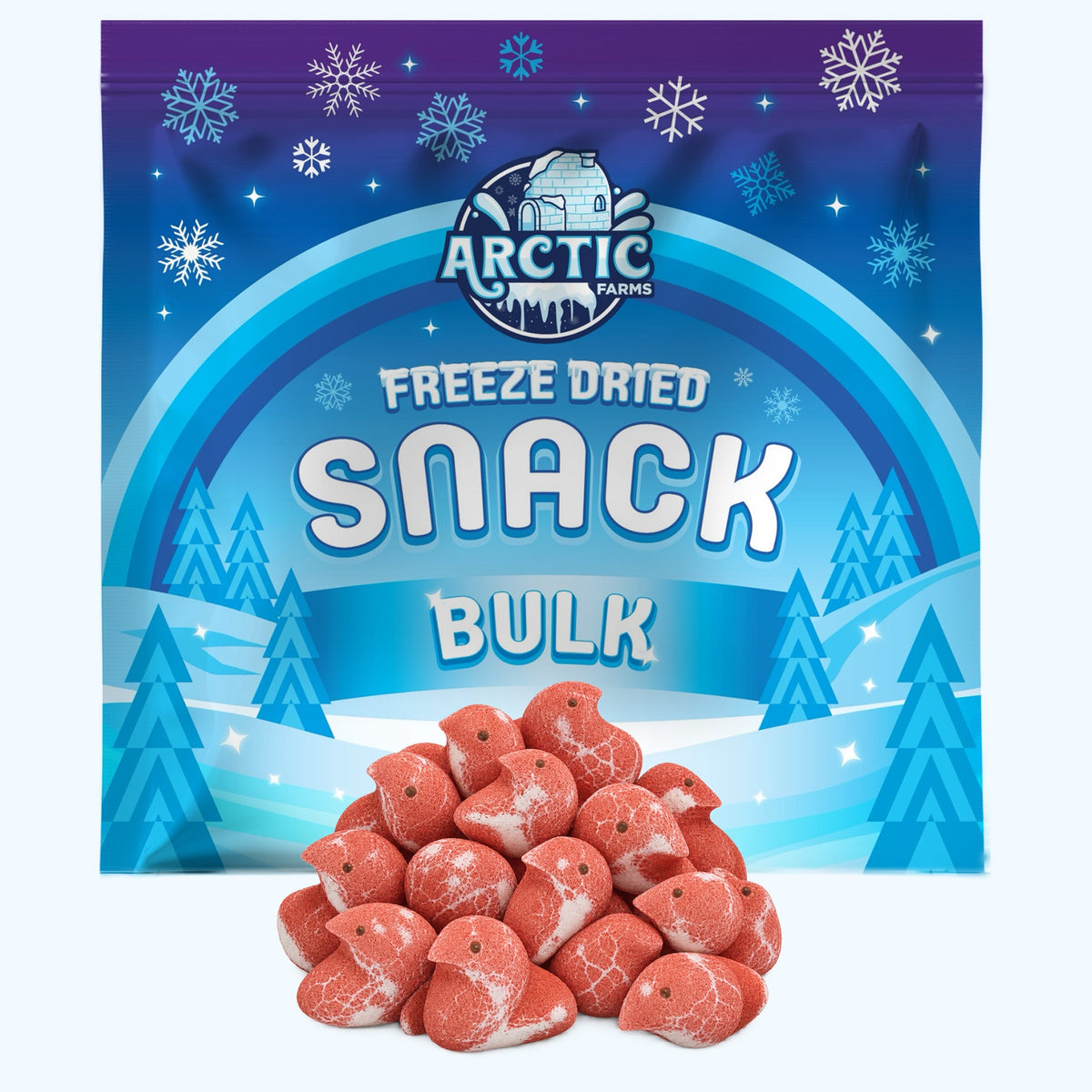 Freeze Dried Marshmallow Chicks