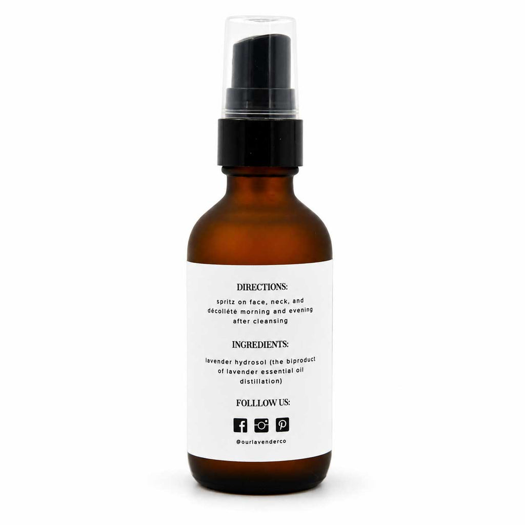 Lavender Infused Facial Bundle | Face Serum & Toner | Our Lavender Co