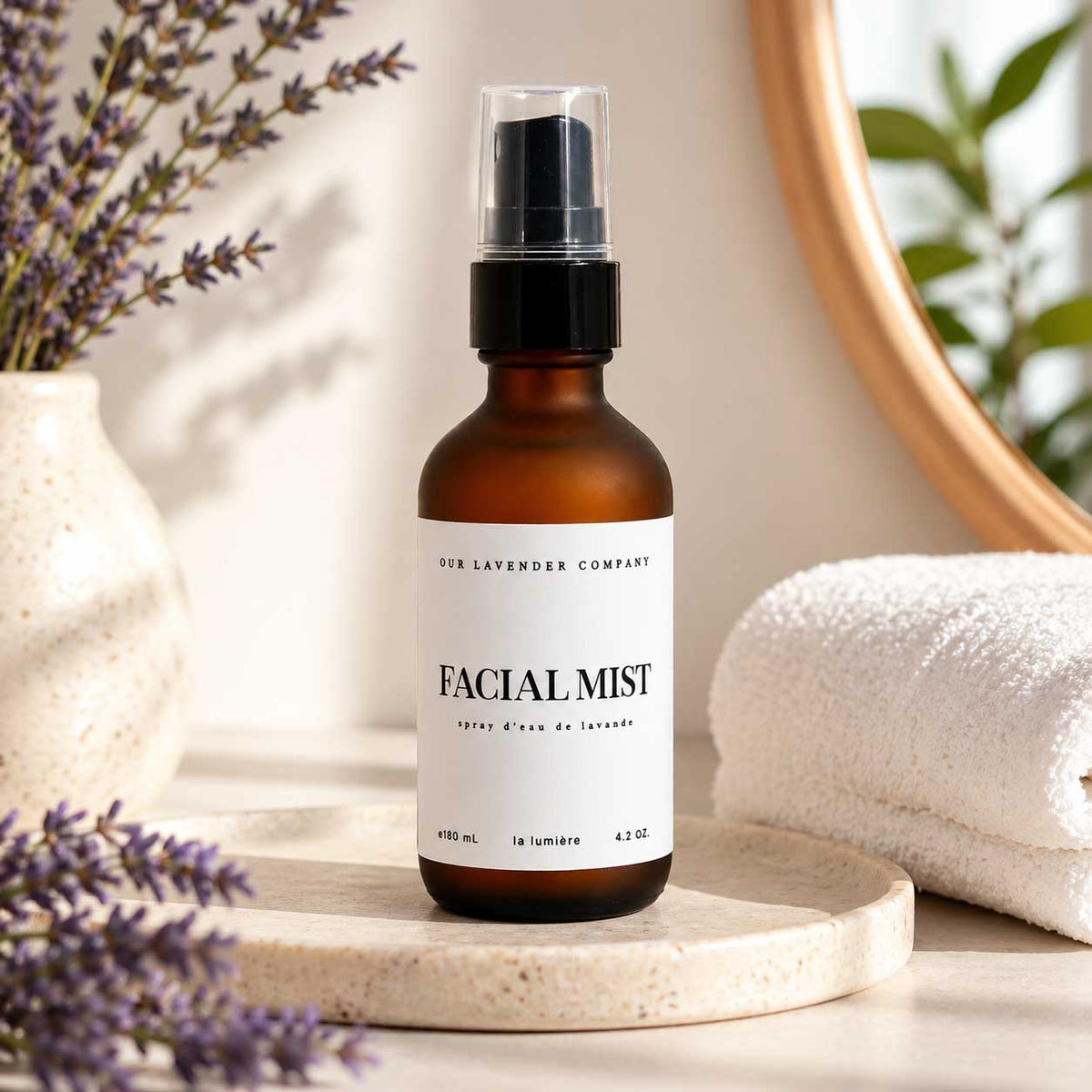 Lavender Facial Mist & Toner | 4.2 oz | Our Lavender Co