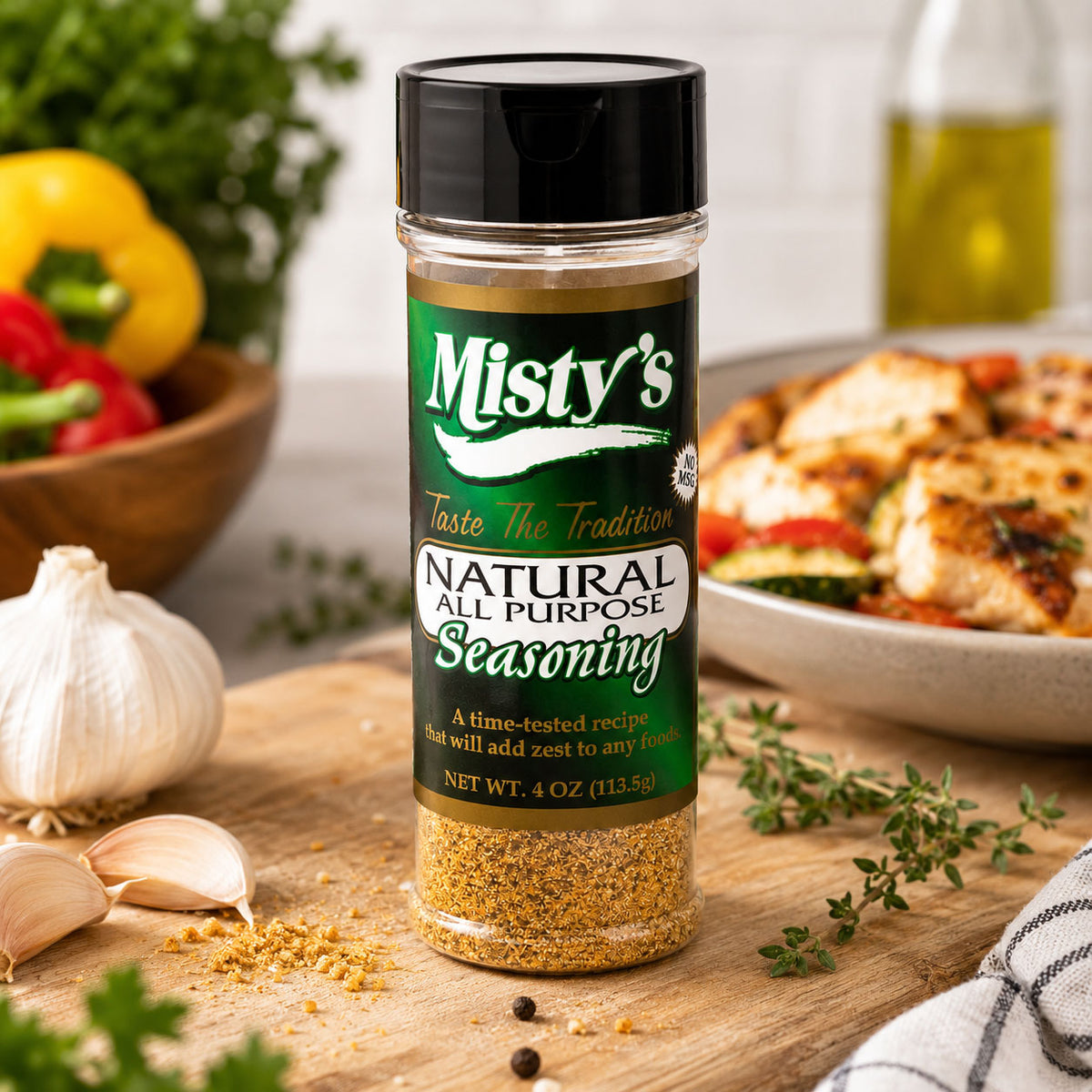 Misty's Natural All Purpose Seasoning | 4 oz | Market Reach