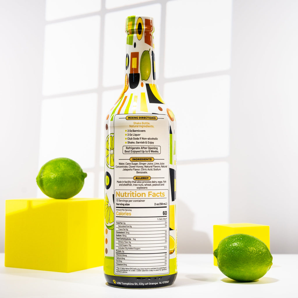 BarMixxers Premium Spicy Ginger Mule Elixir | Zero-Proof Botanical Mixer | 750ml