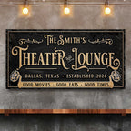 Personalized Theater Sign II