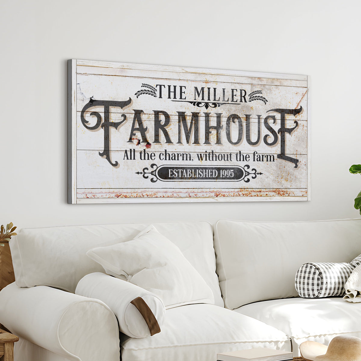 Personalized Farmhouse Sign II