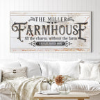 Personalized Farmhouse Sign II
