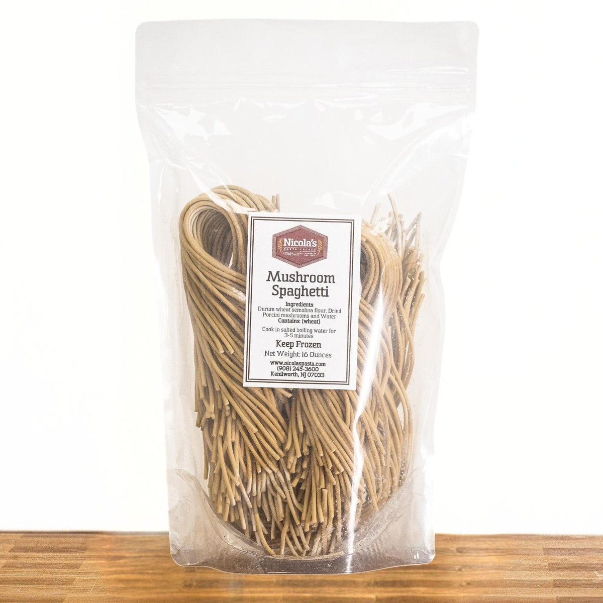 Fresh Mushroom Spaghetti
