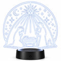 Nativity LED Lighted Plaque | Glowing Creation